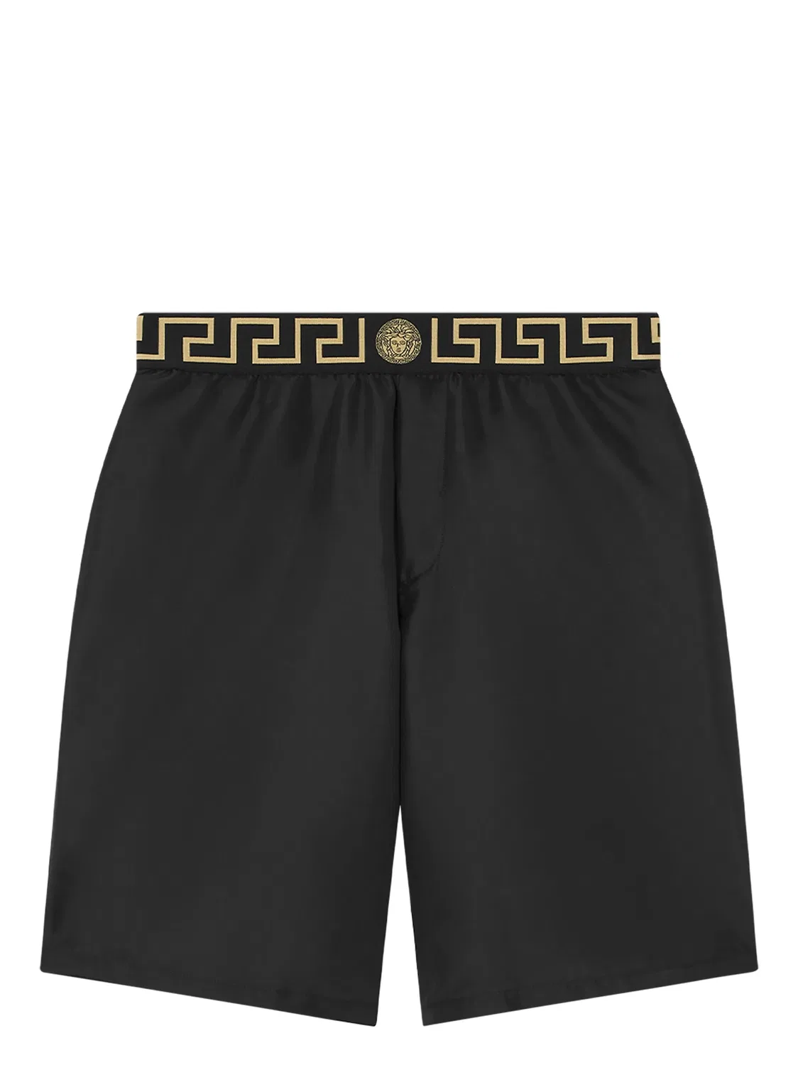 Шорты для плавания с поясом Greca Versace, черный