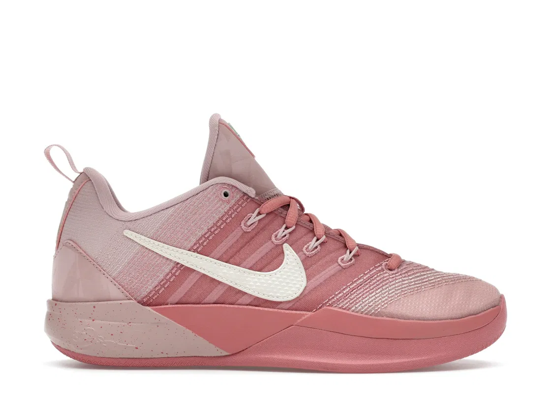 Детские кроссовки для девочек с принтом Nike Sabrina 3 Nike, Pink Oxford/Red Stardust/Enamel Green/Coconut Milk