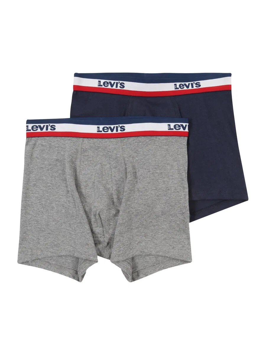 Детские трусы стандартного размера, синие, серые с пятнистым рисунком Levi'S Kids