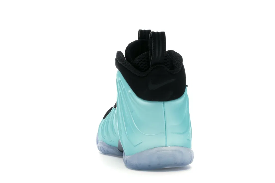 Детские кроссовки Lifestyle Nike Air Foamposite Pro, Island Green/Metallic Platinum-Black — фото 4