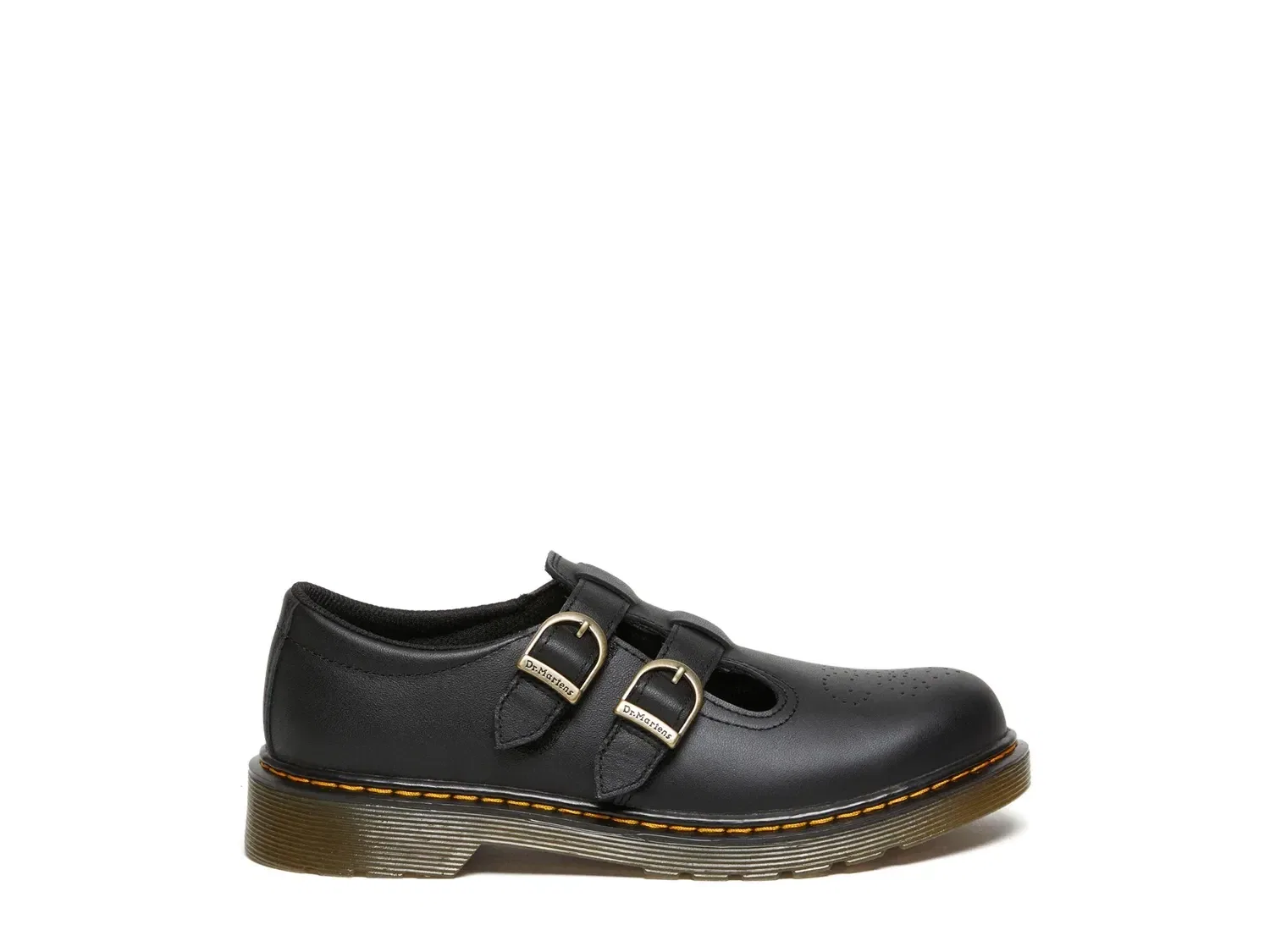 Туфли Мэри Джейн 8065 T Bar на двух ремешках, Dr. Martens, черный — фото 2