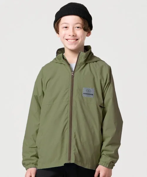 Детская куртка-дождевик с капюшоном и флисовой подкладкой KRIFF MAYER Kid's Collection, Olive