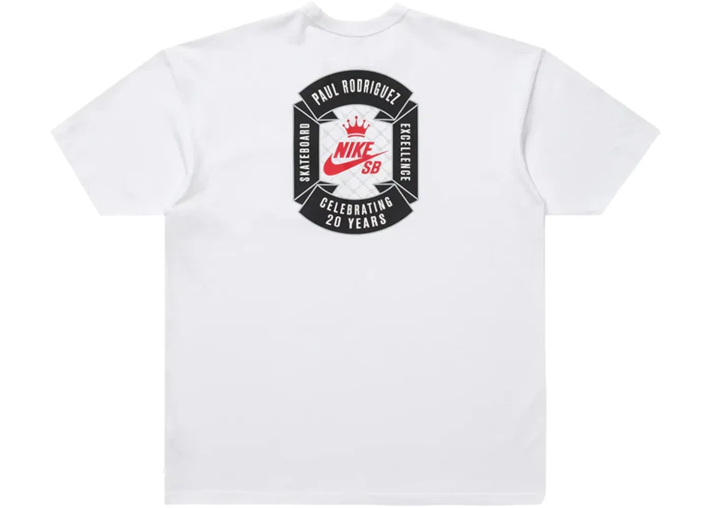 Мужская футболка с принтом Nike SB Paul Rodriguez Max90 T-shirt, Белый