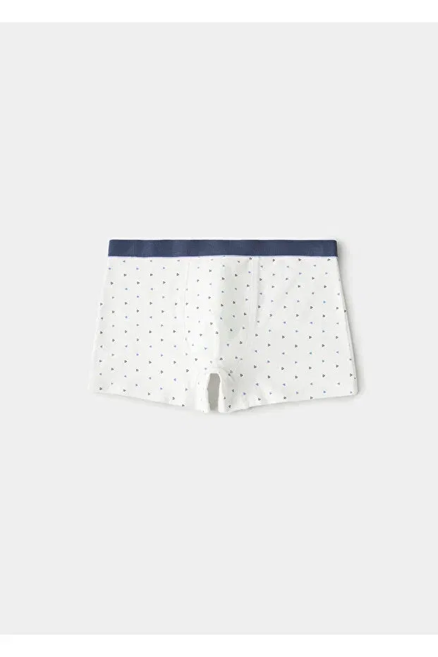 Детский комплект трусов для мальчиков хлопковый Mango Kids, Sky Blue — фото 4