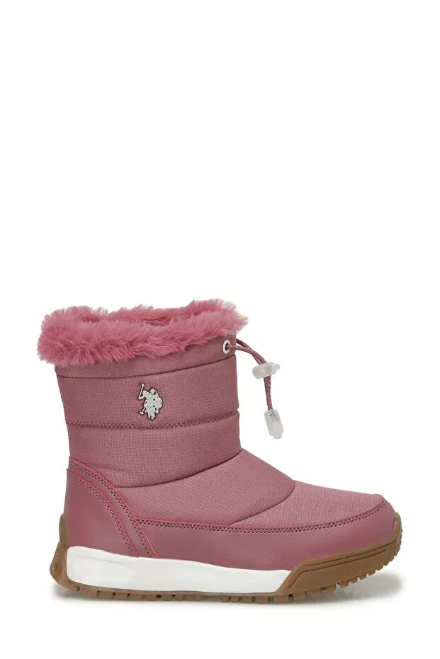 Детские сапоги для девочек без шнуровки U.S. Polo Assn., Pink — фото 2