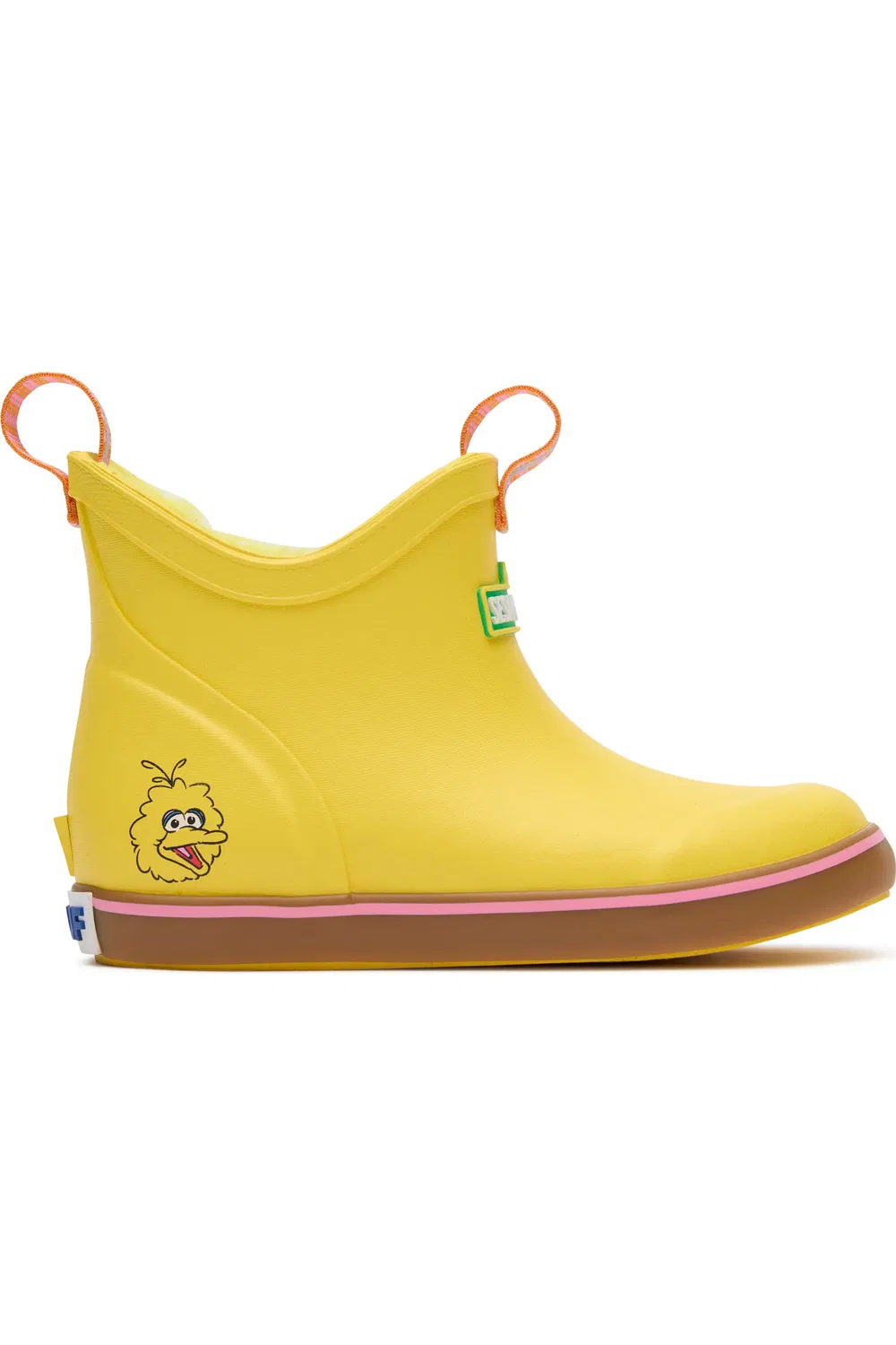 Детские ботинки водонепроницаемые с персонажами Улицы Сезам XTRATUF, Big Bird Yellow — фото 2