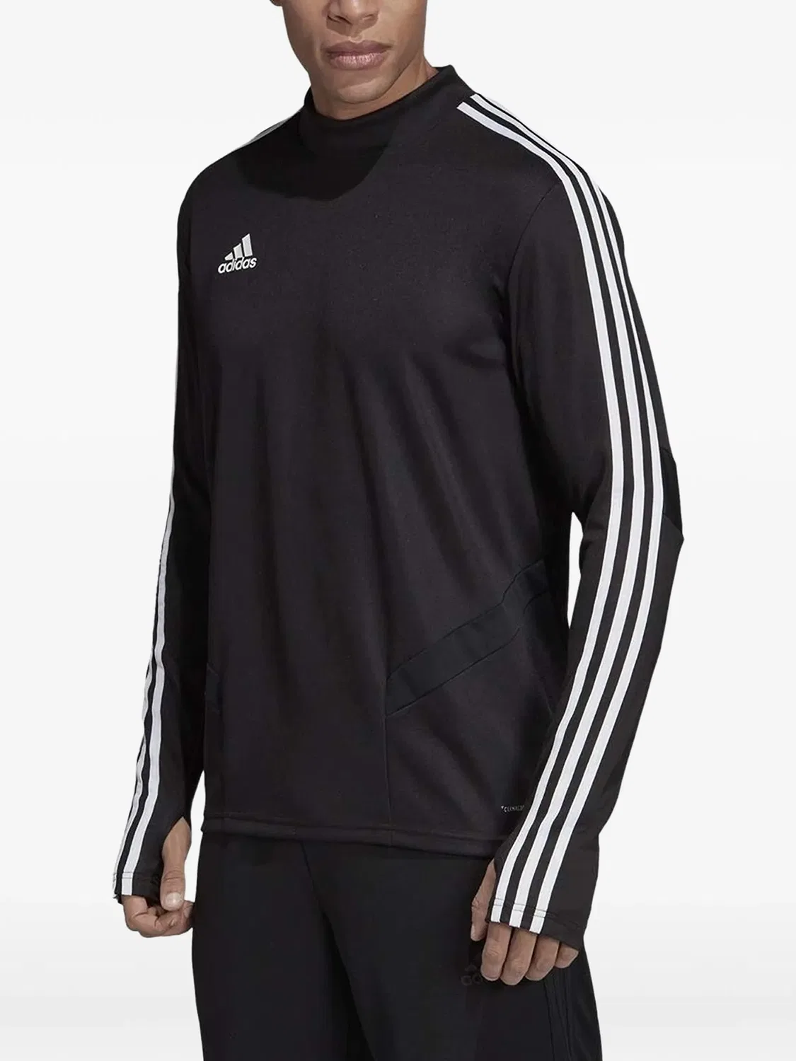 Толстовка с вырезами Adidas, черный