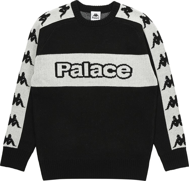 

Джемпер Palace x Kappa Knit 'Black', черный