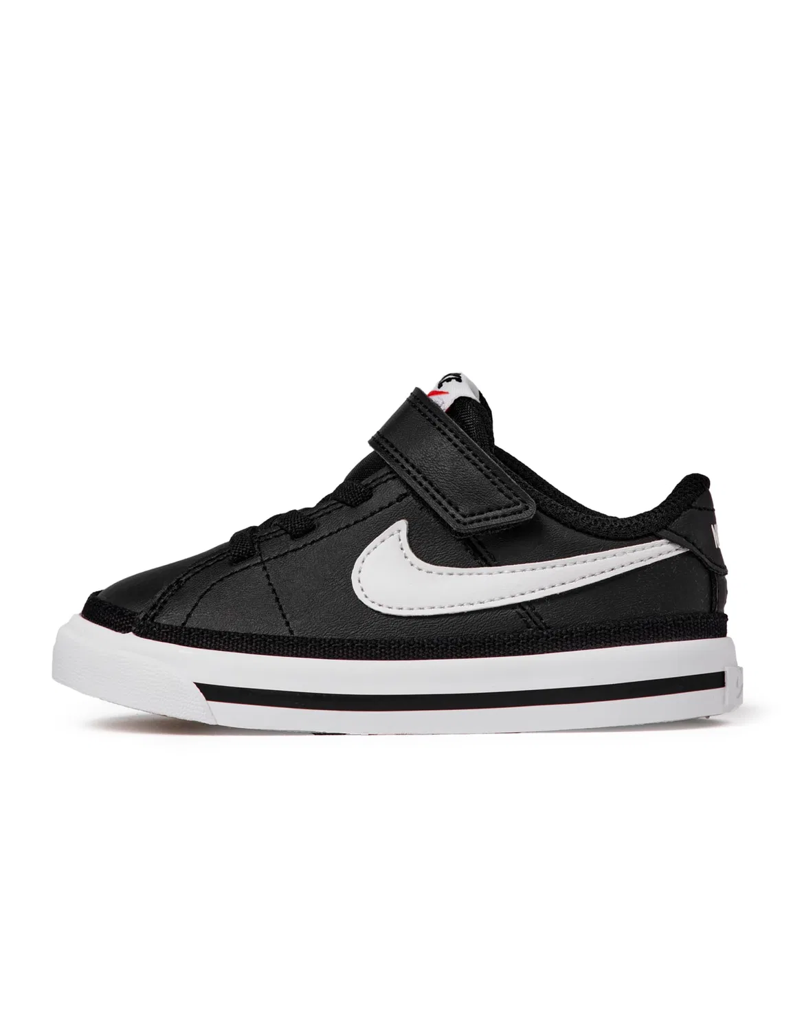 Детский кроссовок с кожаным верхом NIKE, Black White