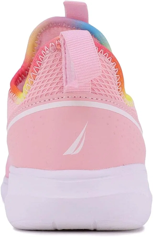 Детские кроссовки для девочек Slip-On Athletic Sneakers Nautica, Aloise-Peony Rainbow — фото 3