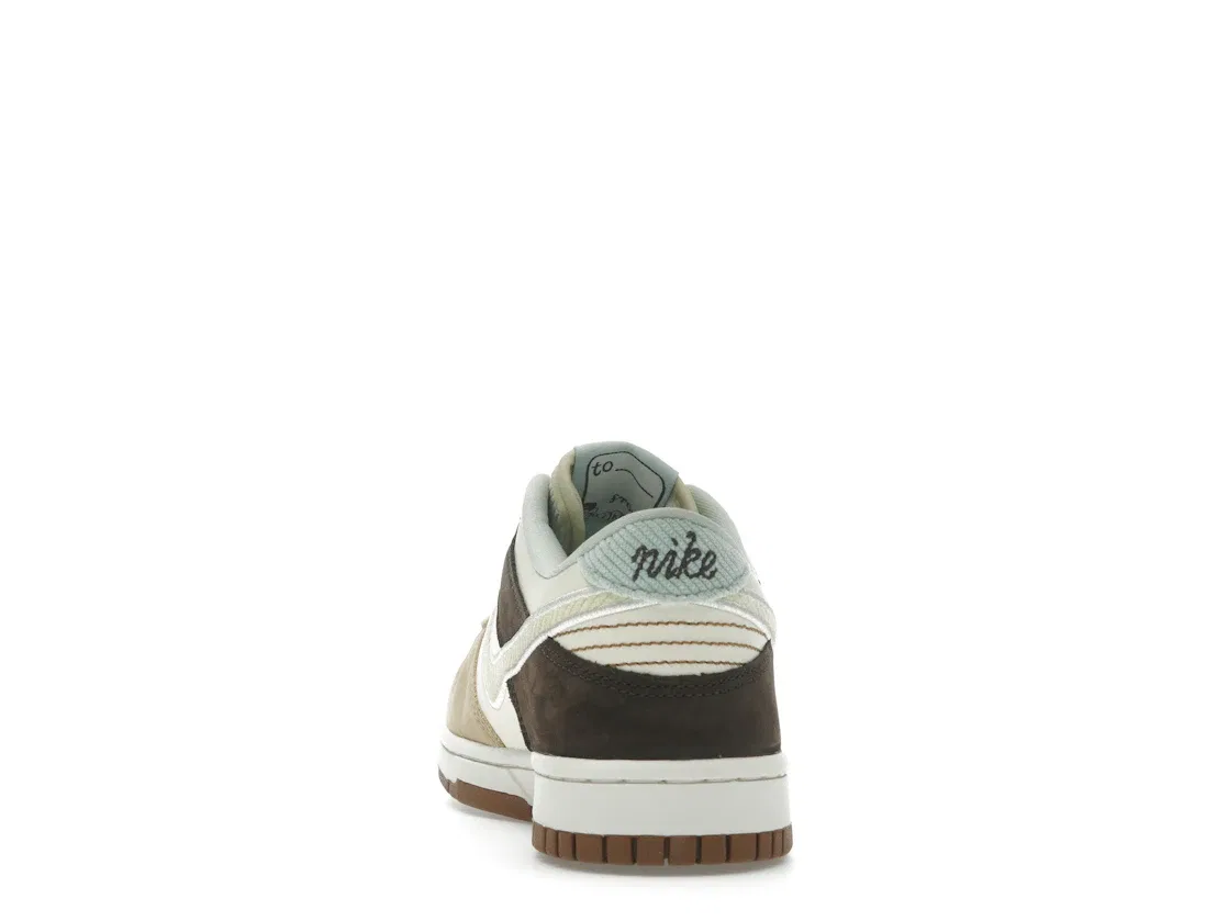 Детские кроссовки Lifestyle Nike Dunk Low, Coconut Milk/Sail/Soft Yellow/Seafoam — фото 4