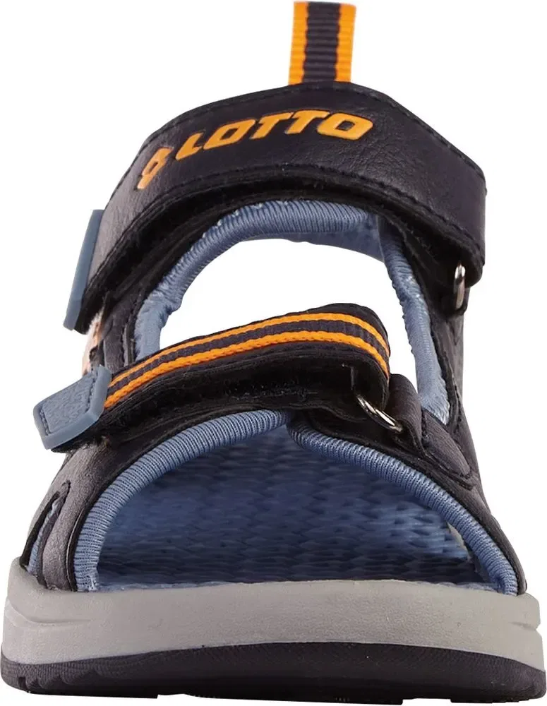 Сандалии детские Amarador Flashlight Shoes Lotto, синий — фото 3