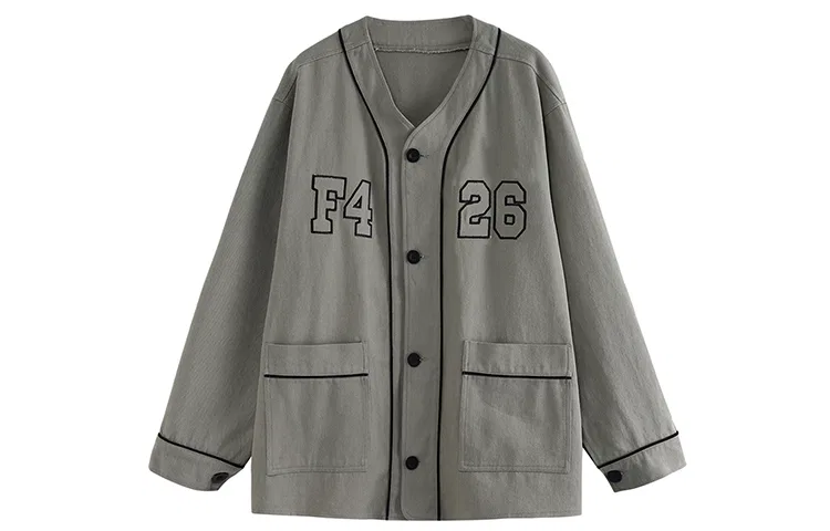 Детское пальто свободного кроя Unisex F426, Gray
