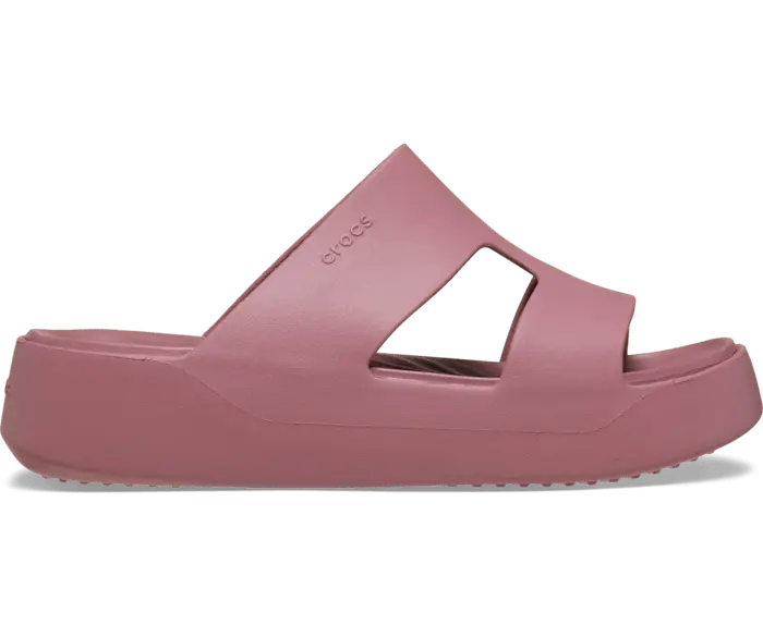 Шлепанцы Crocs Getaway Platform H-Strap, пыльно-фиолетовый — фото 3