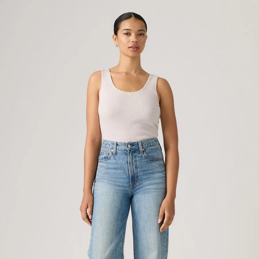 Топ LEVI'S 'SWEETIE' пастельно-голубого цвета — фото 2