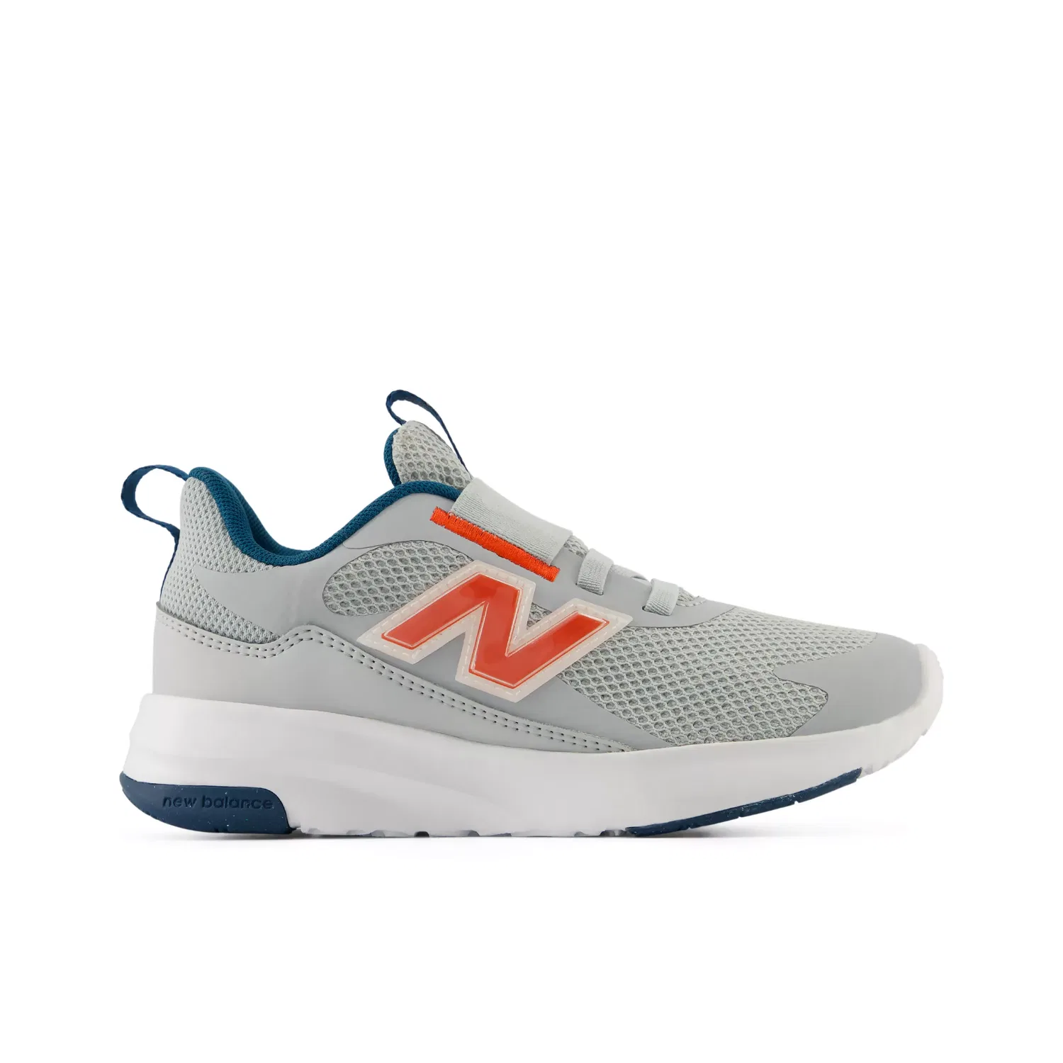 Детские кроссовки без шнуровки с сетчатым верхом 468 Slip On New Balance, Light Zinc Blue With Neo Flame And Streamsong