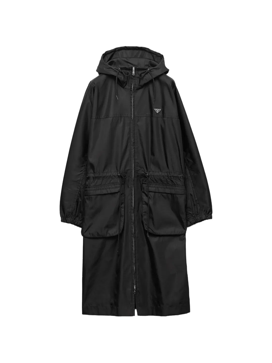 Куртка-парка Re-Nylon черного цвета Prada, черный