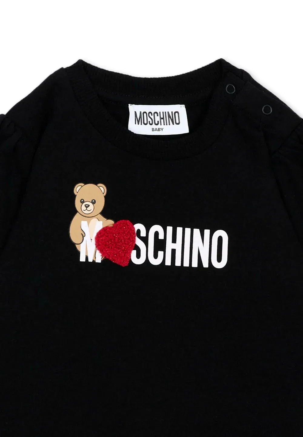 Футболка - толстовка Moschino, Black — фото 3