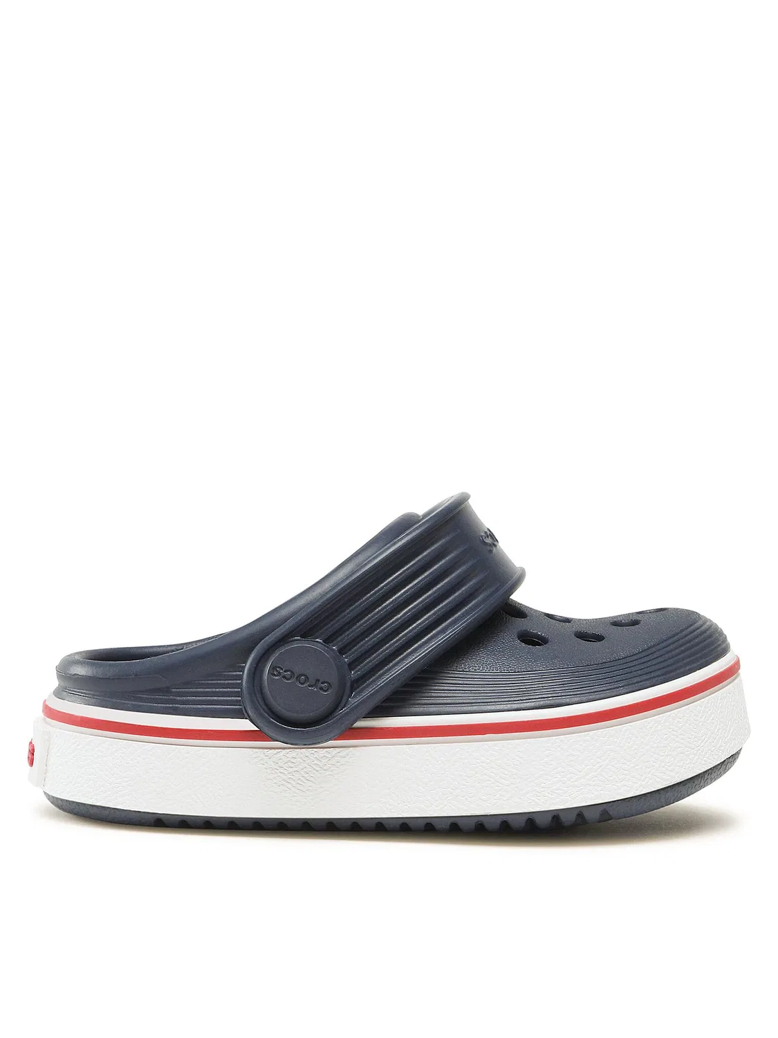 Шлепанцы для мальчика Crocband Clean Clog Crocs, темно-синий