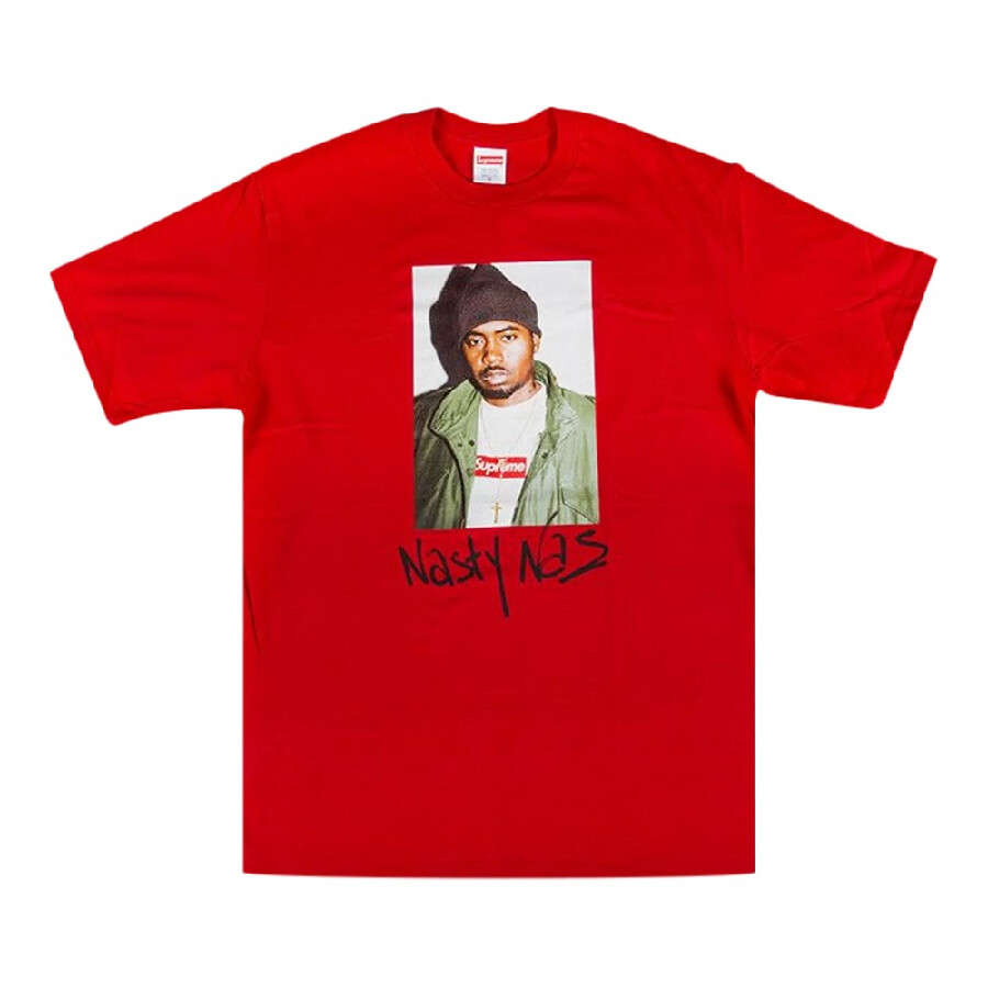 

Футболка Supreme Nasty Nas, красный