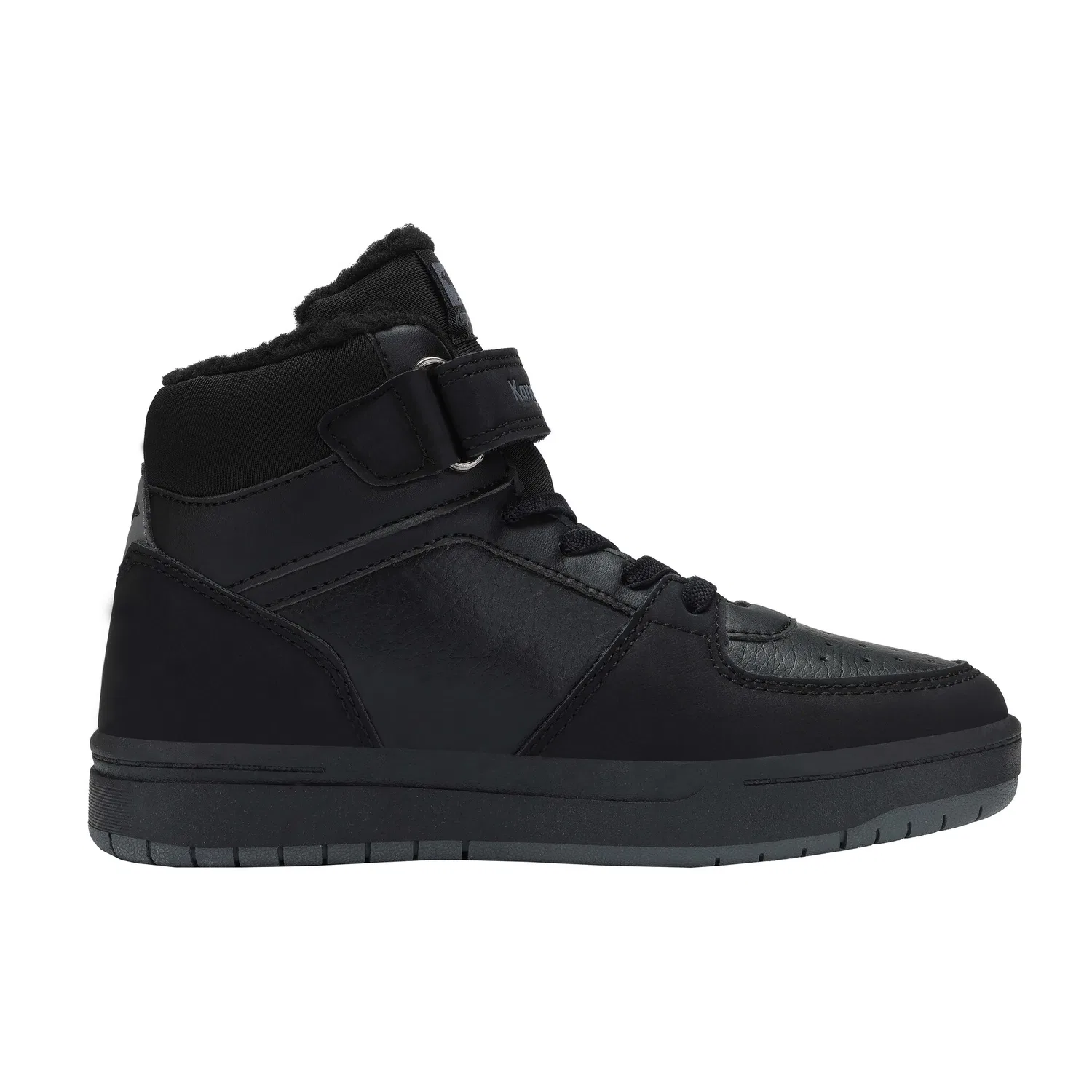 Детские кроссовки с водонепроницаемым верхом KangaROOS, Jet Black/Steel Grey — фото 3