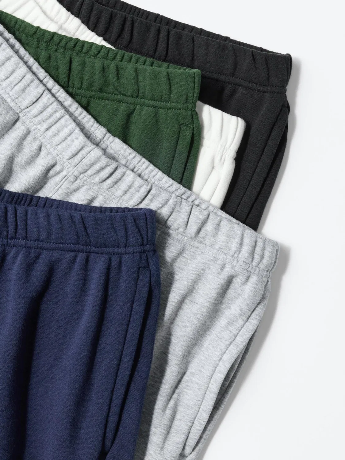 Шорты высокой эластичности комфортные Uniqlo, темно-синий — фото 3