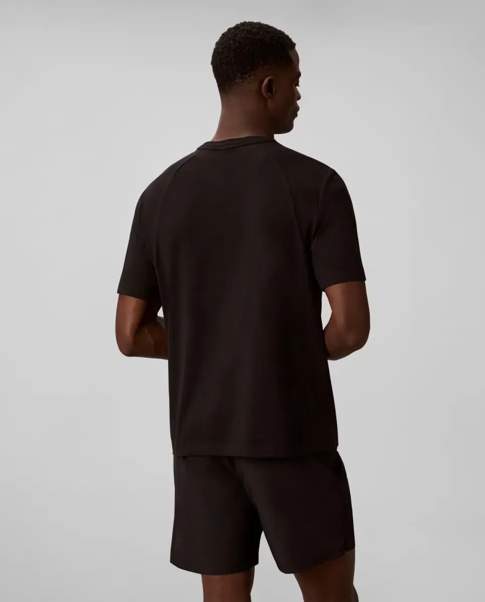 Мужская футболка с коротким рукавом и круглым вырезом Calvin Klein, Negro — фото 2