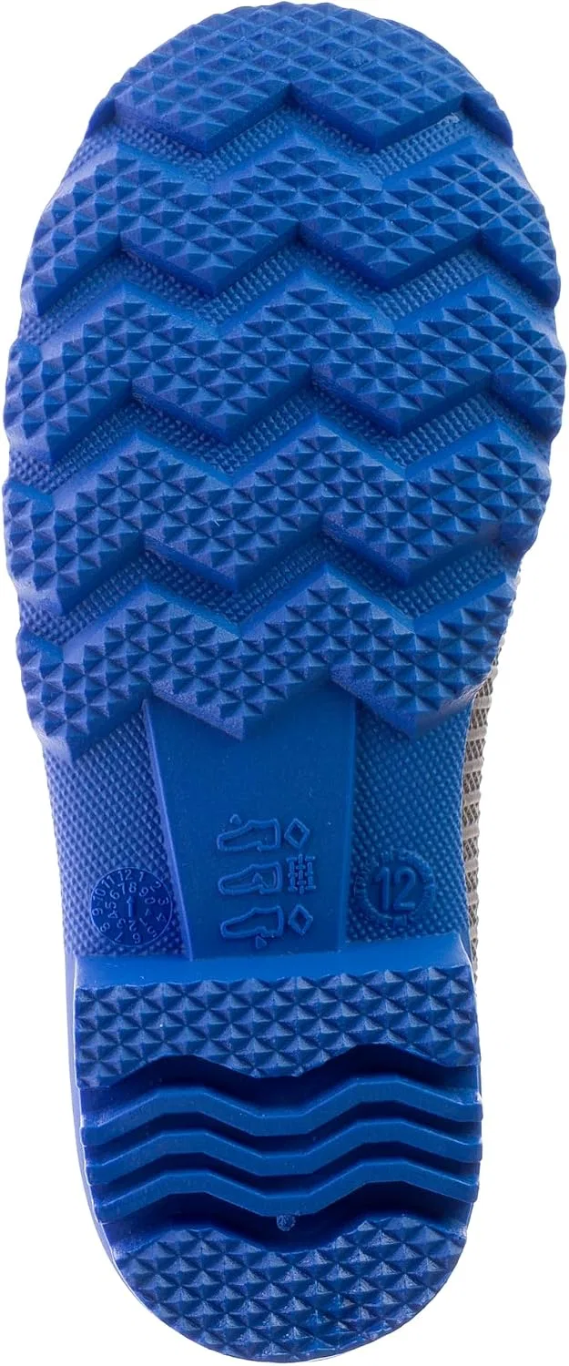 Детские сапоги для девочек Kamik Kids' Youth Stomp, Charcoal/Blue — фото 3