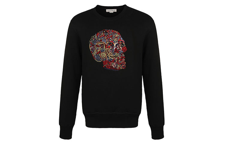 

Alexander McQueen Толстовка мужская черная