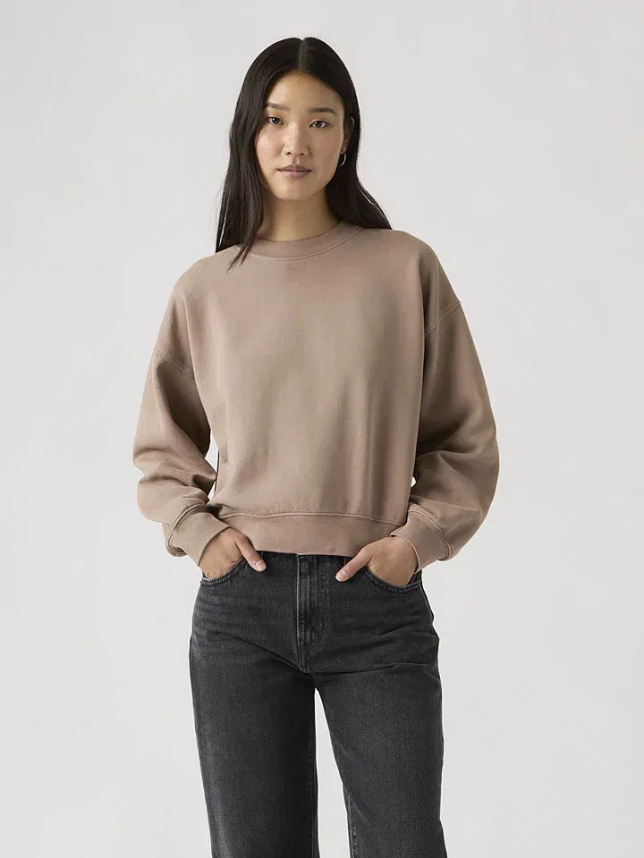 Женский свободный свитшот Levi's, Beige