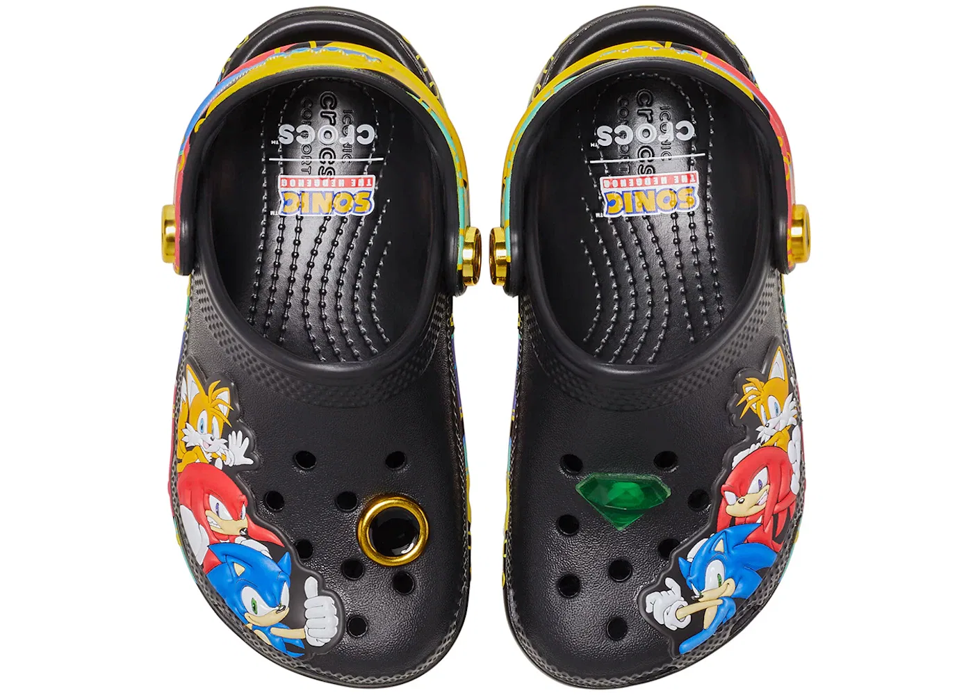 Детские клоги Classic Clog Sonic The Hedgehog Crocs, Multi — фото 2