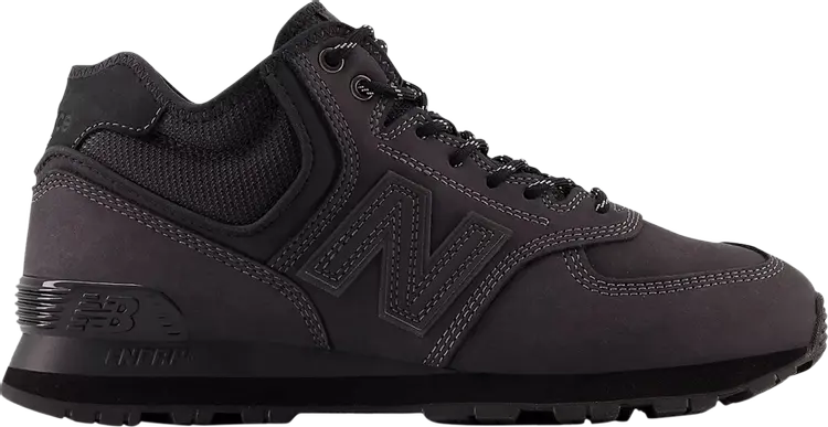 

Кроссовки New Balance 574 High 'Triple Black', черный