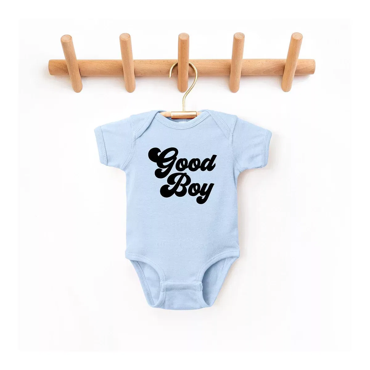 Детское боди с коротким рукавом Good Boy Retro The Juniper Shop, Light Blue