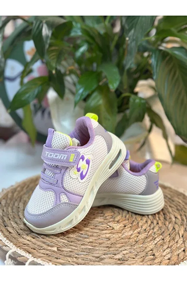 Детские повседневные кроссовки для мальчиков на липучке Basics Rüya Kids, Lilac