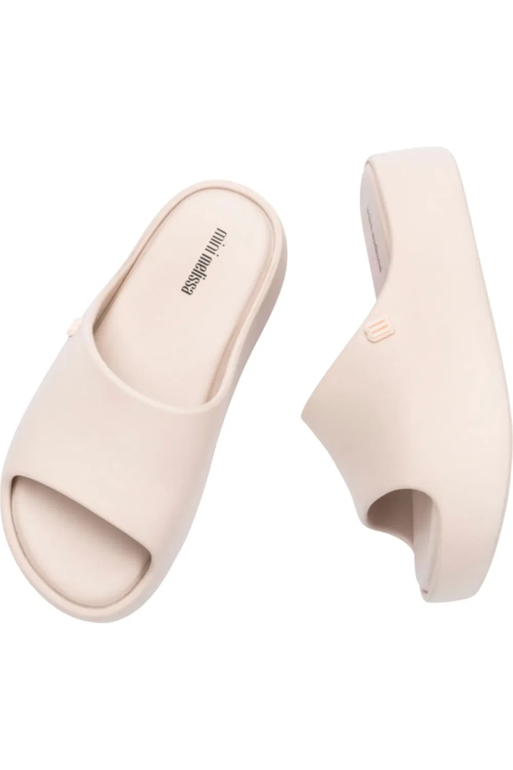 Сандалии детские платформа Free Slide Mini Melissa, бежевый — фото 4