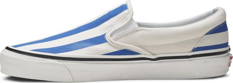 Кеды Vans Classic Slip-On 98 DX Anaheim Factory - Blue Stripes, синий — фото 3