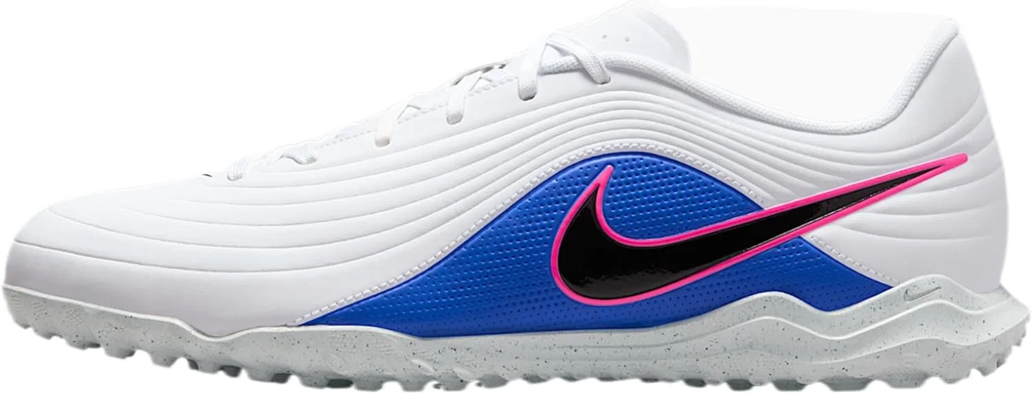 Мужские кроссовки Nike Tiempo Maestro Club TfSoccer, White Black Racer Blue Pink Bl