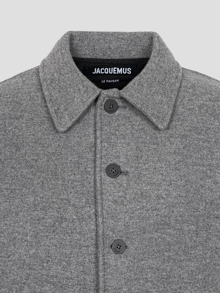 Куртка Le Bomber Feltro JACQUEMUS, Grey — фото 3