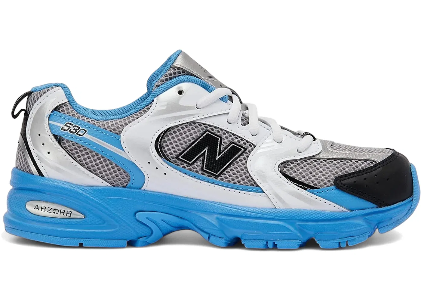 Детские кроссовки Lifestyle New Balance 530, Silver/Azure/Black