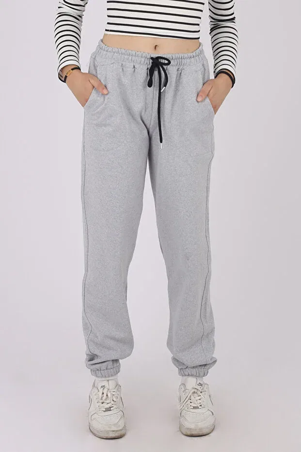 Детский спортивный костюм для девочек зимний Cm Buseyiz, Black-Gray — фото 3
