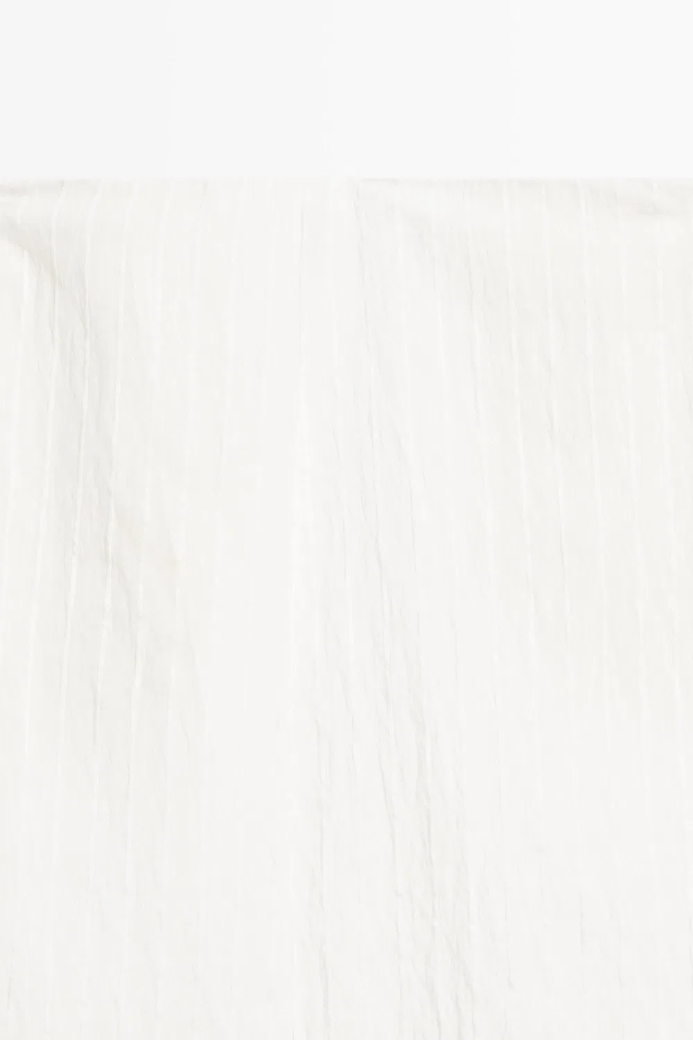 Юбка-шорты Massimo Dutti, асимметричные полосатые, белый — фото 4