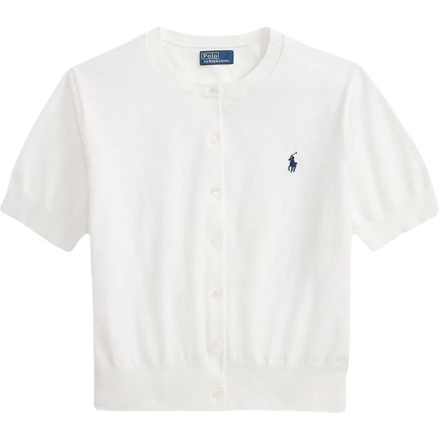 Женский свитер с круглым вырезом Polo Ralph Lauren, White