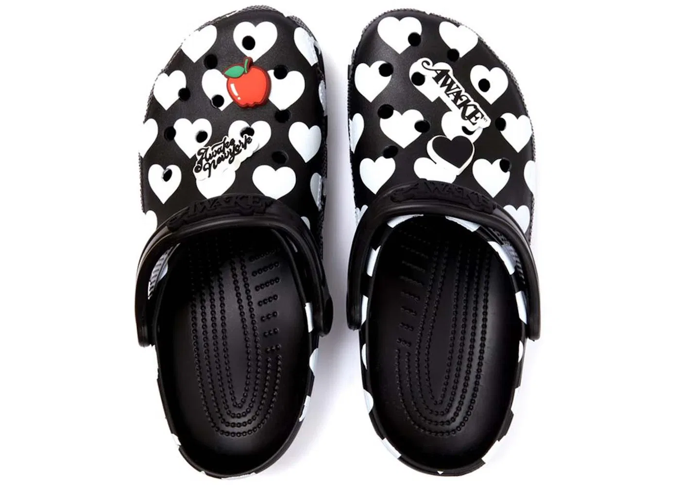 Детские клоги Classic Clog Crocs, Black/White — фото 2