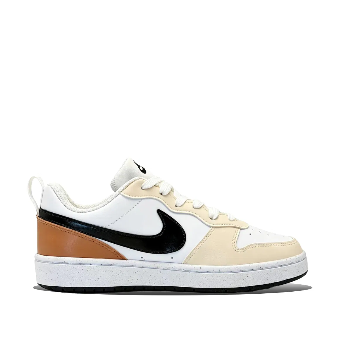 Детские кроссовки для скейтбординга с низким верхом Nike Court Borough, Milk Coffee — фото 3