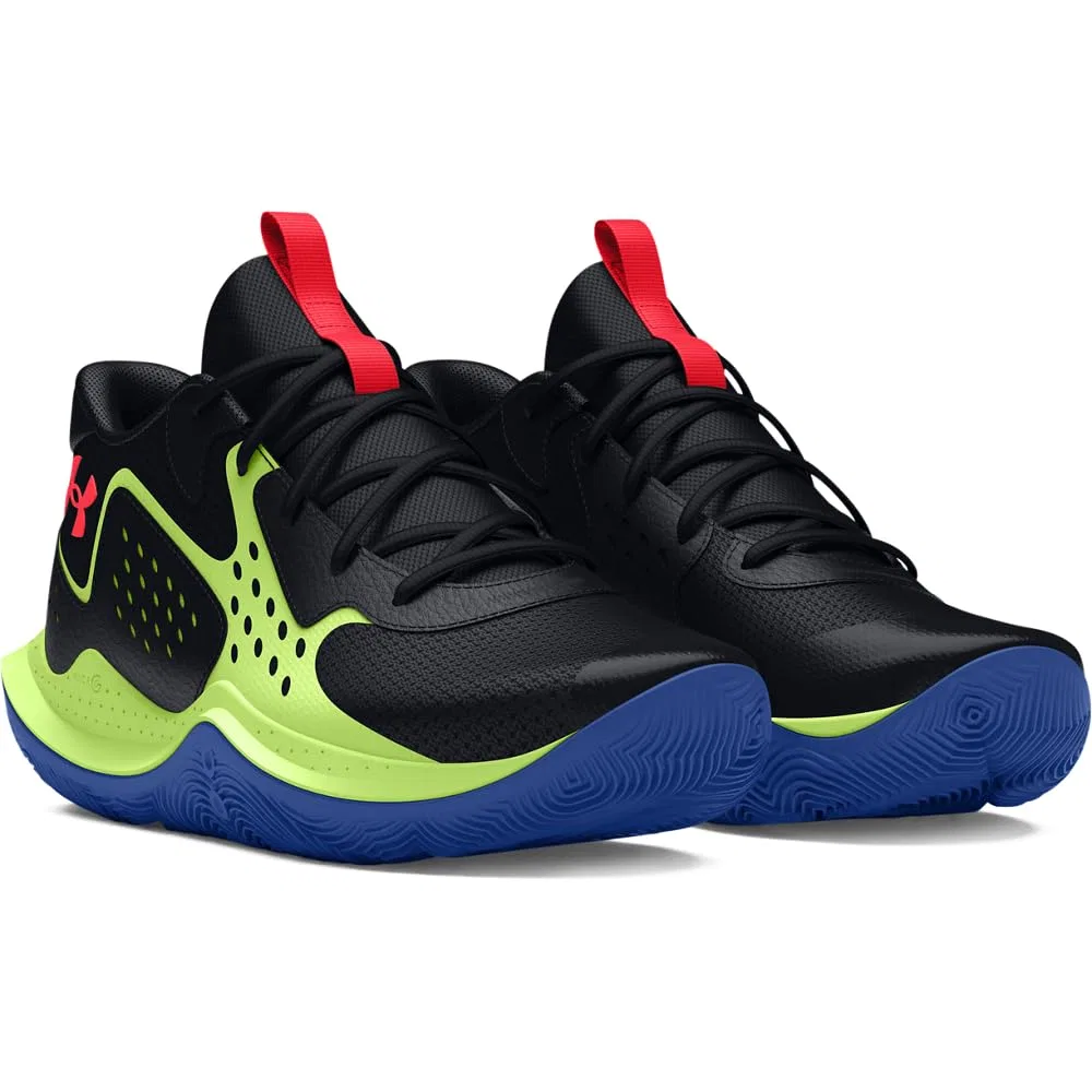 Детские баскетбольные кроссовки для мальчиков Gs Jet '23 Under Armour, Black Morph G Beta — фото 2