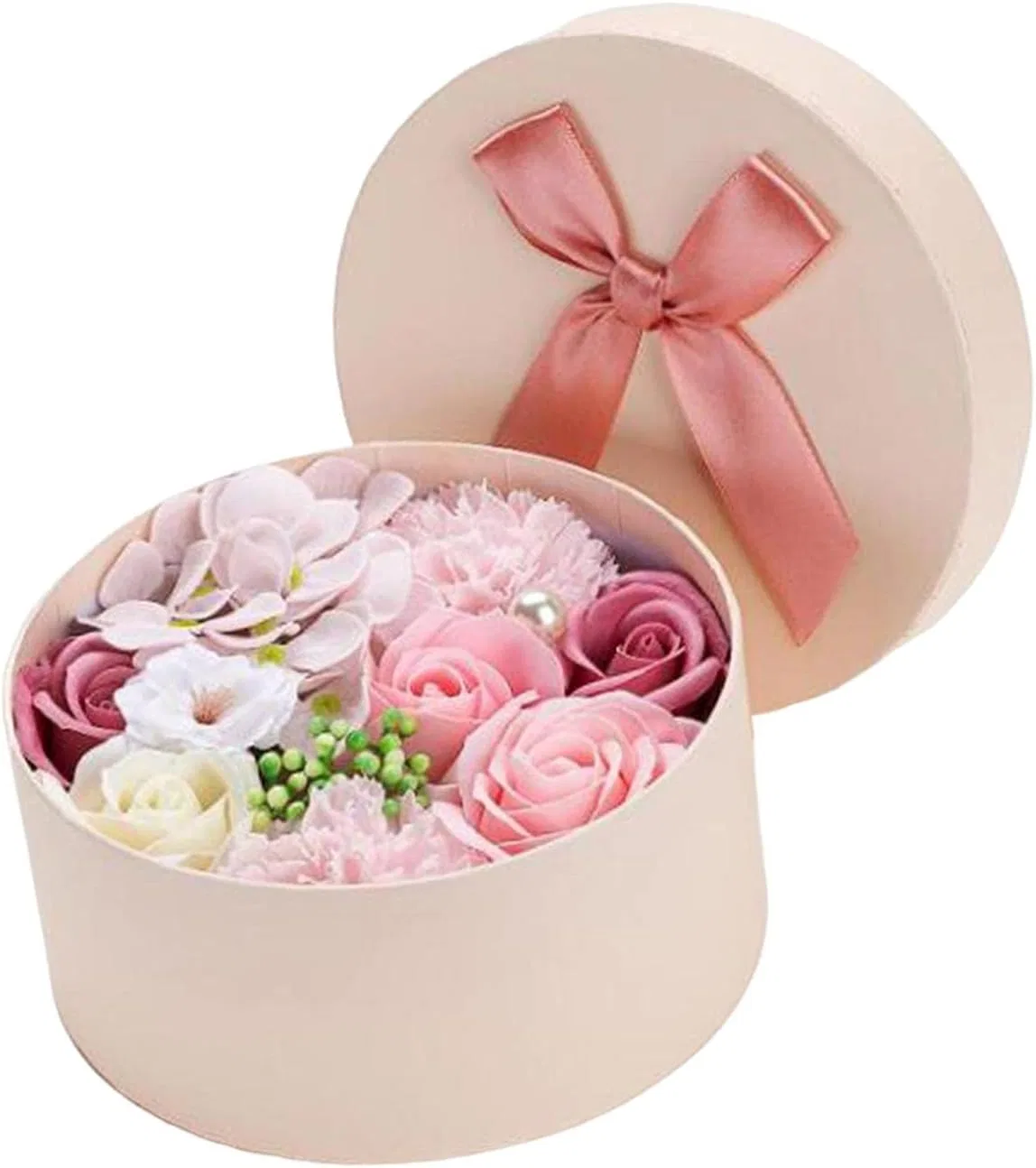 Твердое мыло в виде роз, Ysyqkn, набор из 1 штуки, 16,2x16,2x8,2 см, Rosa