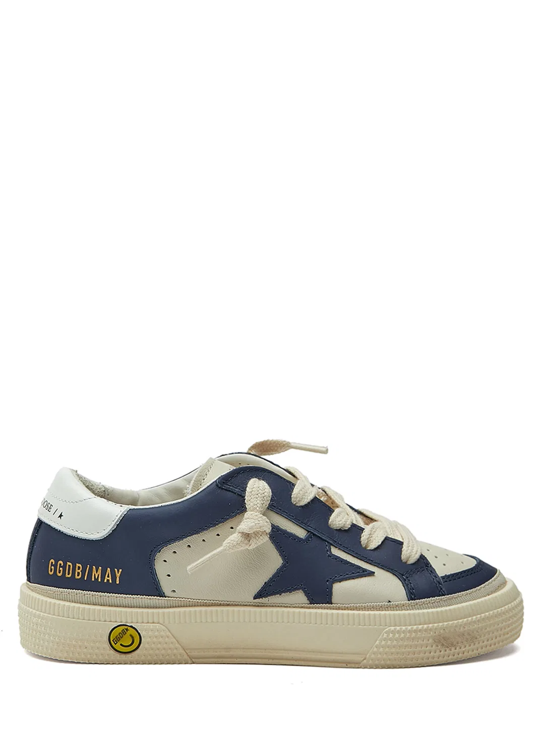 Кроссовки Golden Goose May, бело-синие