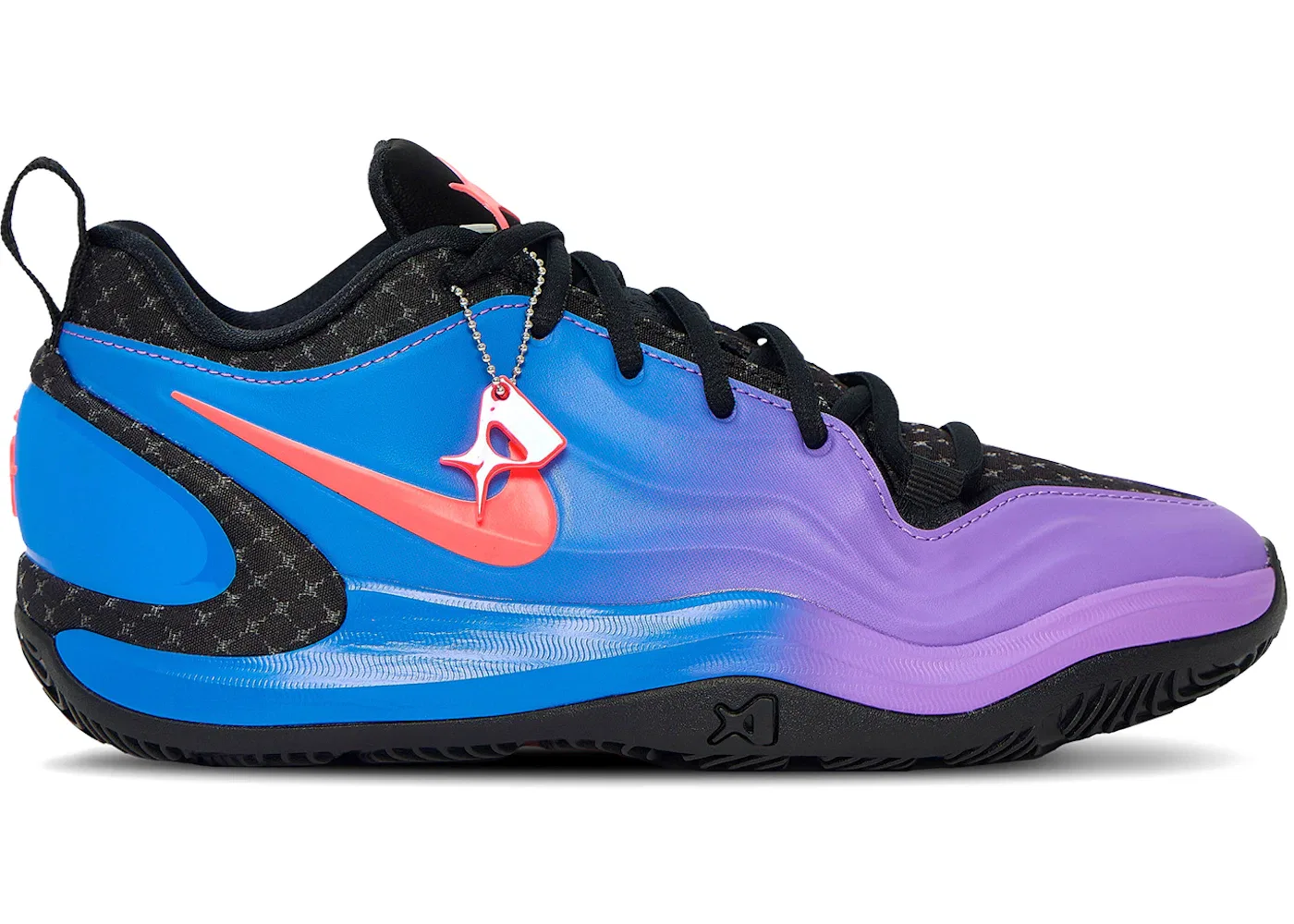Детские кроссовки с модным дизайном Nike A'ja Wilson A'Two Nike, Blue Crystal/Hot Lava/Black/Bright Violet