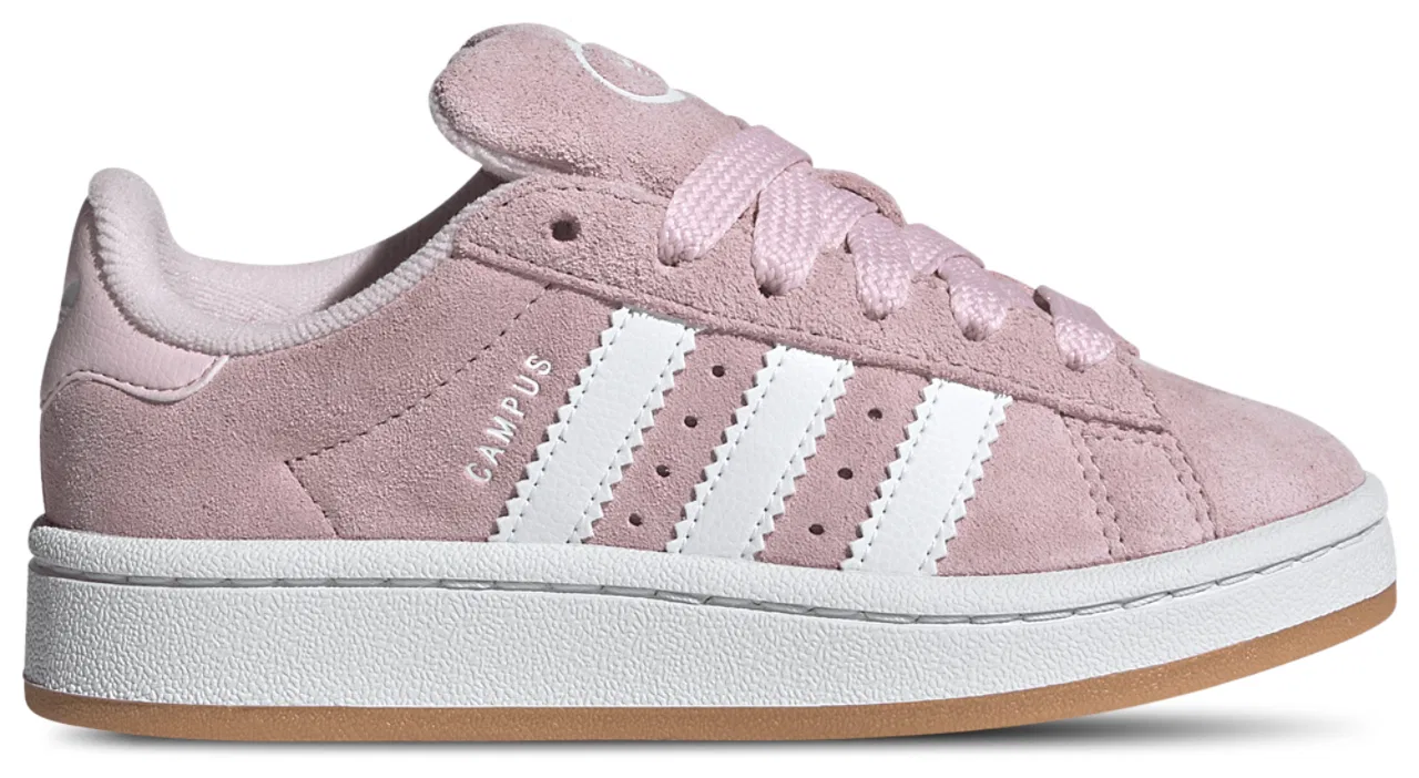 Кроссовки для мальчиков Campus 00s CF EL Adidas, цвет Clear Pink/White