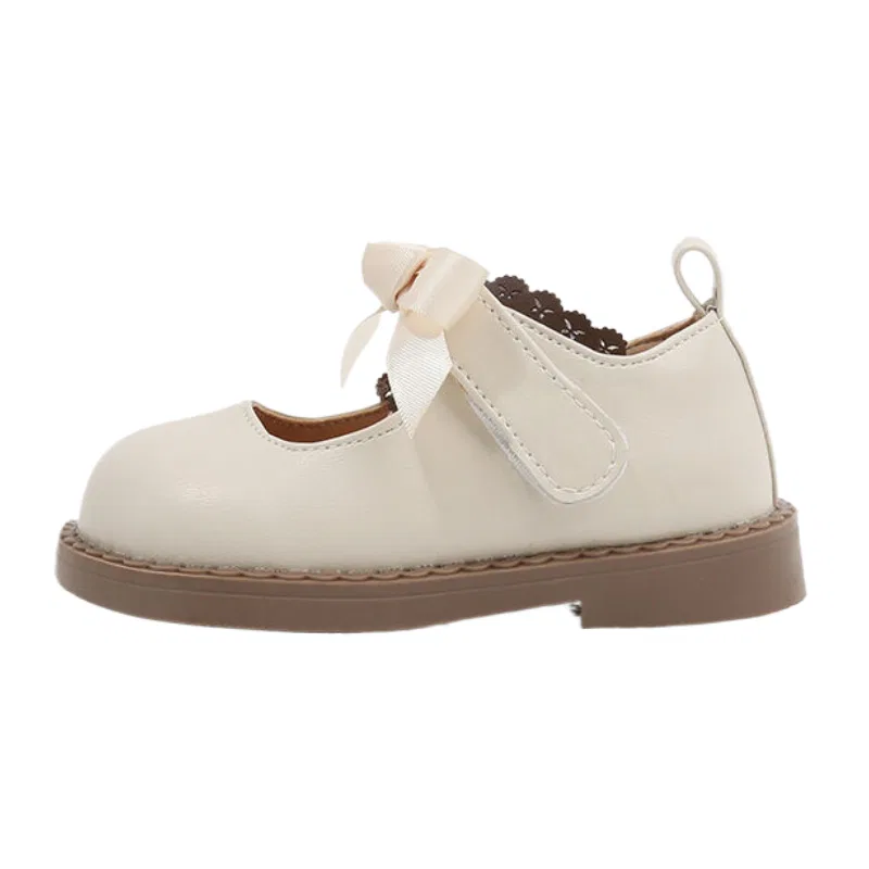 Детские туфли из микрофибры и кожи для малышей MAIBUXIONG, Beige